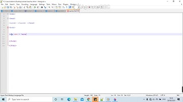 html notepad moving an image. (marquee)
