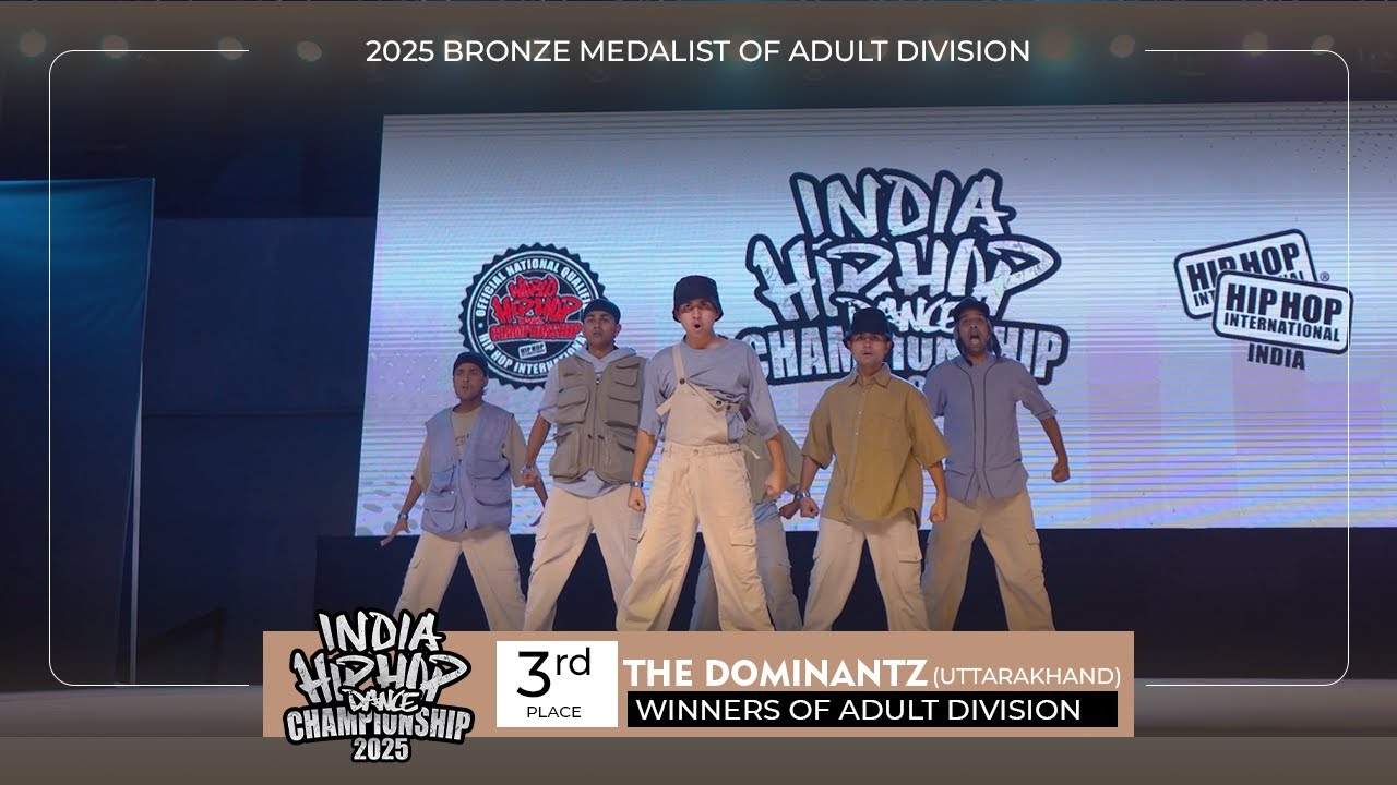 THE DOMINANTZ (UTTARAKHAND) ADULT DIVISION BRONZE MEDALIST