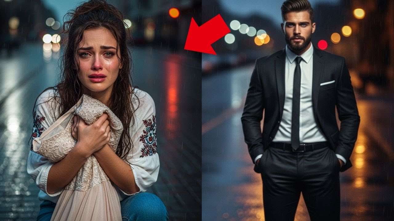 FORÇADA A VENDER SEU ÚNICO VESTIDO, ELA CHOROU NA RUA… MAS UM MILIONÁRIO LHE DEU UM NOVO DESTINO!