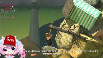 Chibidoki Streams Getting Over It with Bennett Foddy