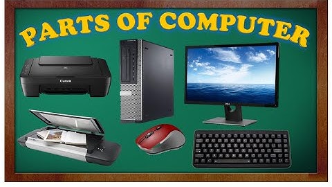 Name of Computer parts | Parts of computer | 10 computer parts name in English |Computer parts name