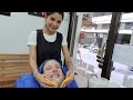 $4.75 FACE MASSAGE & FACIAL EXPERIENCE in PATTAYA THAILAND By Sis at Style Barber in Soi Buakow