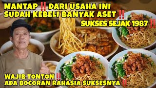 MANTAP‼️SUKSES SEJAK 1987 SUDAH KEBELI BANYAK ASET‼️MIE AYAM GIYANTO | IDE USAHA IDE BISNIS