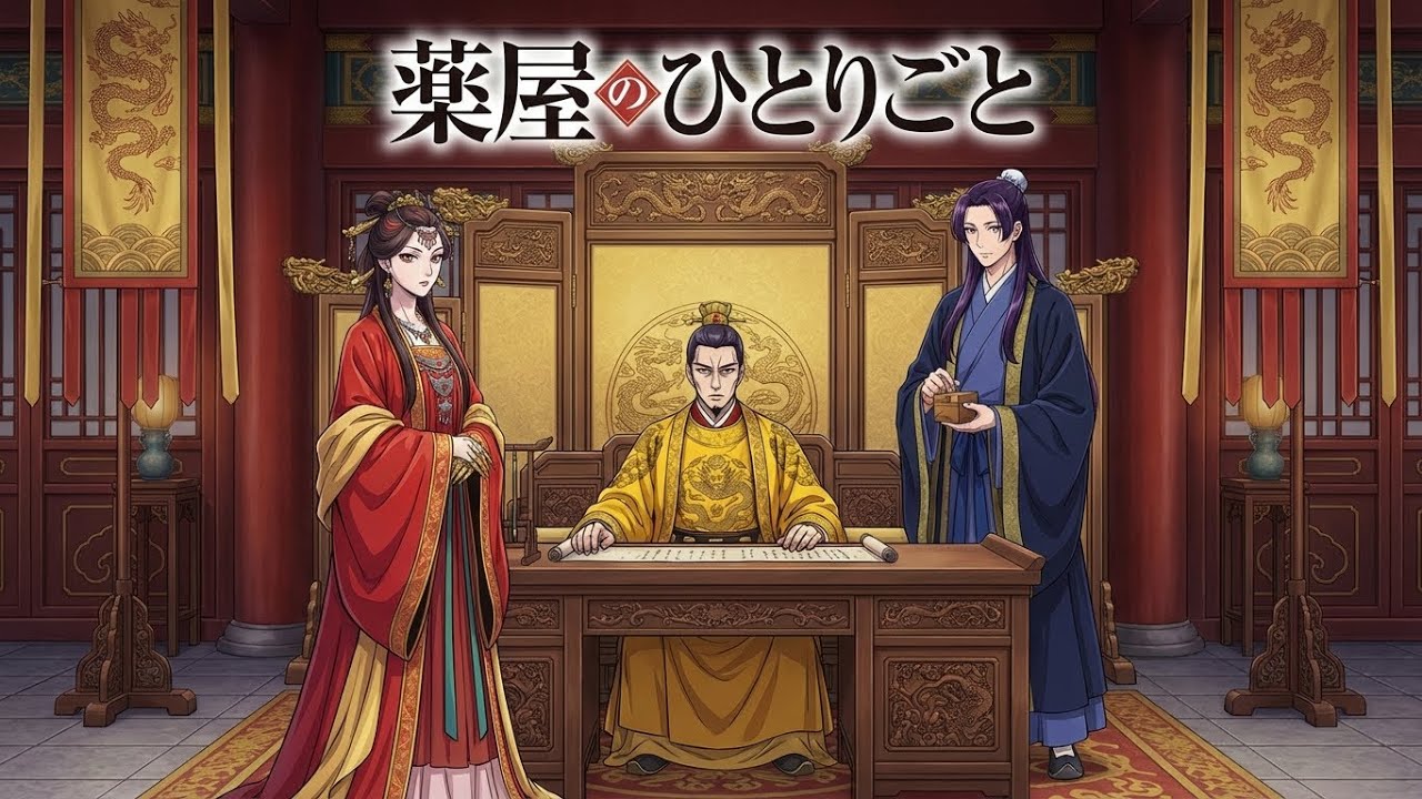 【薬屋のひとりごと】「その脈、人間じゃない…」新妃・楼蘭の正体。墨汁をかけられたドレスを一瞬で芸術に変える神対応！【独自・選抜試験編】