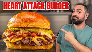 NEBEZPEČNĚ DOBRÉ BURGERY! Heart Attack Burger.