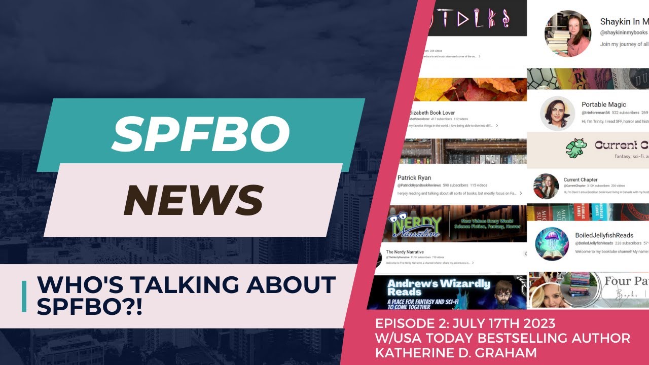 Who's Talking About SPFBO?! SPFBO News Weekly w/Katherine D. Graham