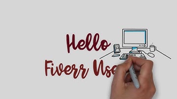 1. Whiteboard Animation Video for fiverr Gig Publicity