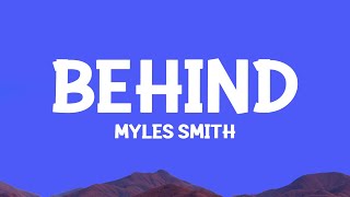 Myles Smith - Behind (Lyrics)