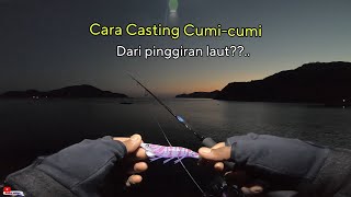 Bagaimana Cara Mancing Cumi-cumi dari Pinggiran Laut? Squid Fishing [ Eging🦑].