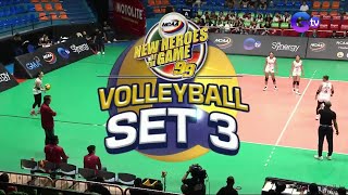 NCAA Women's Volleyball Letran vs.Perpetual (Third Set) | NCAA Season 99