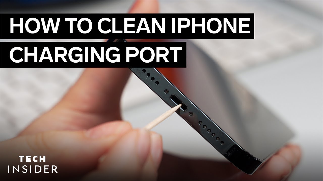 How To Clean iPhone Charging Port (2022) - YouTube