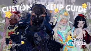 ULTIMATE CUSTOM MAKEUP GUIDE + TUTORIALS - Dress To Impress (Roblox)