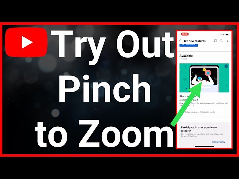 How To Use New Pinch To Zoom Feature On YouTube
