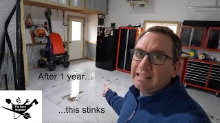 Polycuramine Garage Floor Coating 1 Year Update