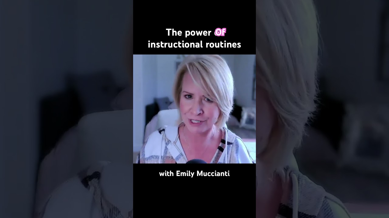 Instructional routines in reading intervention 