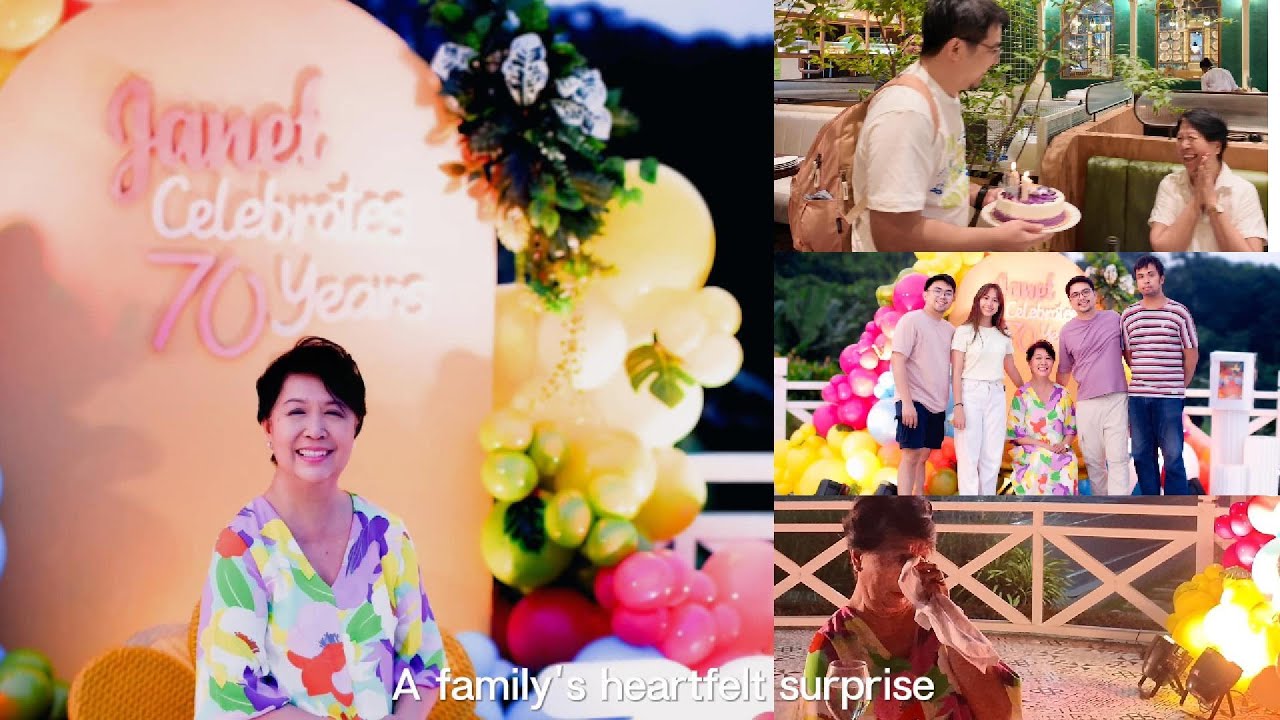 The surprises!! Mama Janet 70th Birthday Celebration - YouTube