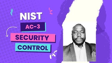 AC-3 Security Control (RMF Training)