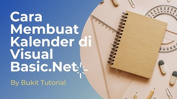 Cara Membuat Kalender di vb net