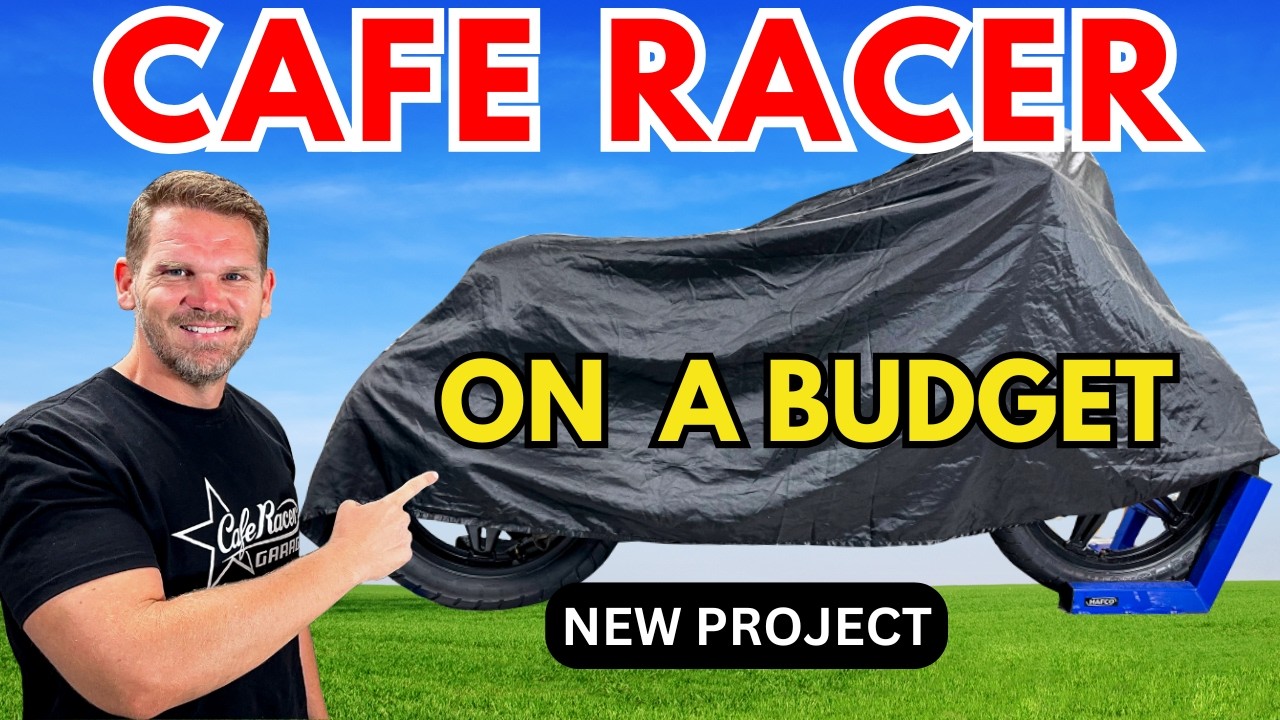 HOW TO BUILD A CAFE RACER ON A BUDGET!!! - YouTube