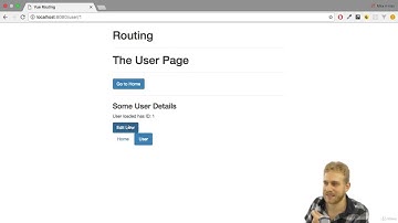 XVI. Routing in a VueJS Application. 22. Controlling the Scroll Behavior