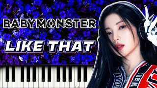 LIKE THAT (Sheet, MIDI, Drums & WAV) - BABYMONSTER