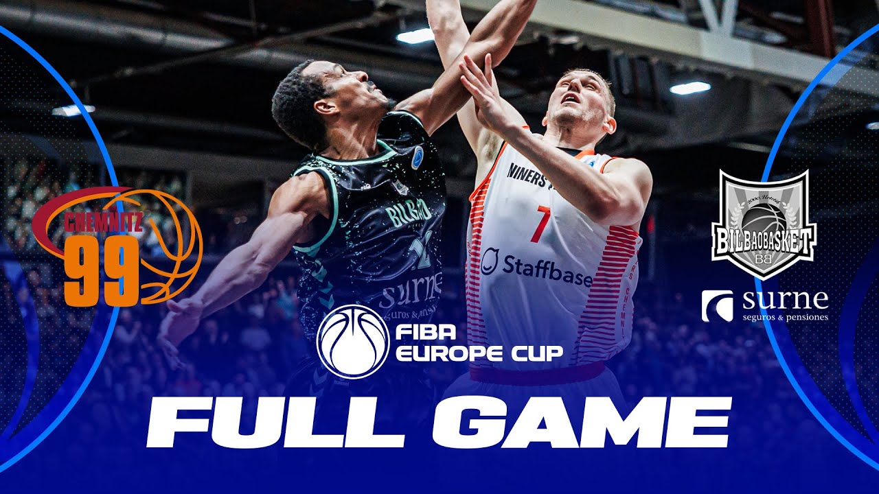 Semi-Finals : NINERS Chemnitz v Surne Bilbao Basket | Full Basketball Game | FIBA Europe Cup 2023