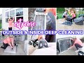 *EXTREME OUTSIDE & INSIDE CLEAN WITH ME 2021| ALL DAY SPEED CLEANING MOTIVATION | DEEP CLEAN ROUTINE