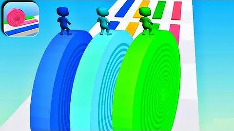 Layer Roll Gameplay Walkthrough All Level Mobile Relaxing Video Android,iOS Alltrailer Update LRG24J