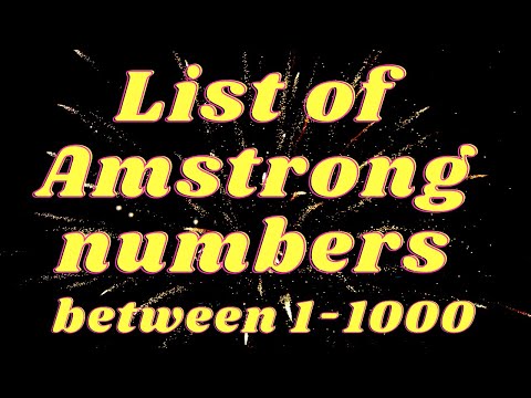 VBSCRIPT - PRINT A LIST OF AMSTRONG NUMBERS BETWEEN 1 TO 1000 VBSCRIPT | DO LOOP EXAMPLES
