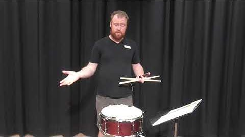 Sticking quarter notes and Lightly Row no 25 snare