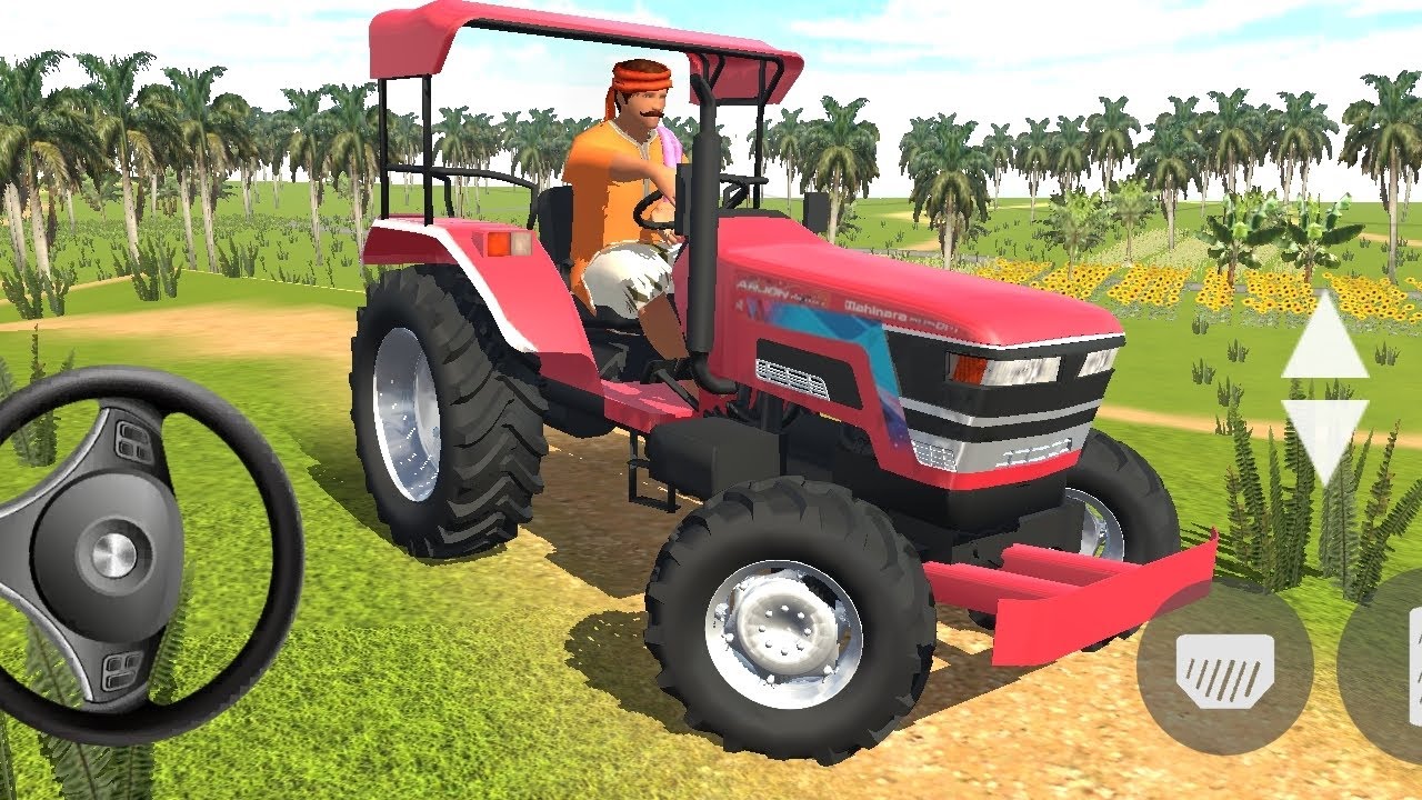 TRANSPORTING tractor driving 3d 