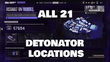 MW2 & WARZONE Assault On Vondel All 21 Detonator Location GUIDE!