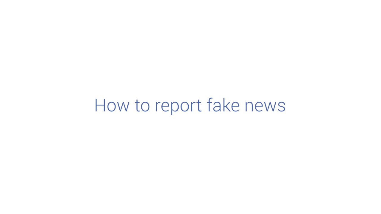 Facebook:  Addressing Hoaxes and Fake News