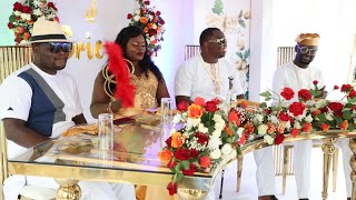 LE GRAND WUOD FIBI & EVE ROYAL TRADITIONAL WEDDING FULL VIDEO//PRINCE INDAH,OGA OBINNA IN ATTENDANCE