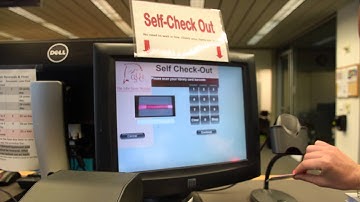 Using the Self Check Out Station