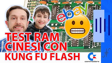 How to test Commodore 64 RAM with Kung Fu Flash, KFF, MT4264 