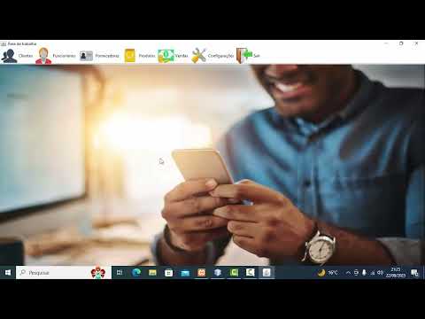 vídeo 46 -  chamando os formulários pela área de trabalho e testando as teclas de atalho