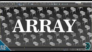 #23 || ARRAY || 3DS MAX FULL MODELING TUTORIAL IN HINDI ||