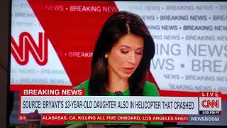 So sad. CNN Confirms Kobe and His daughter have passed in helicopter crash :(
