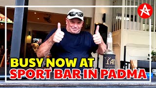 BUSY at Sport Bar in Padma Bali
