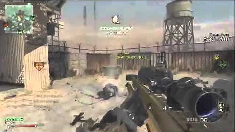 THE CRAZIEST MODERN WARFARE 3 SNIPER KILLFEED EVER