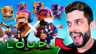 FRANÇA vs LARANJAS!! CHEGOU SKINS E ARMA GRÁTIS NO GAME DA LOUD!!