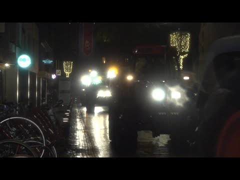 Winterswijkse boeren in protest op de Markt tegen stikstofproblematiek