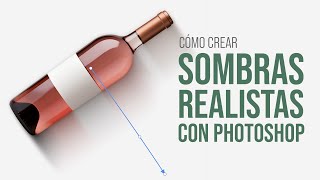 CREA SOMBRAS REALISTAS con Photoshop en objetos transparentes EN MENOS DE 5 MINUTOS
