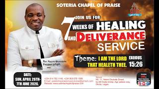 YOU ARE WATCHING LIVE THURSDAY DELIVERANCE SERVICE. Ministering  REV. KAYCEE ONYEZULUBA 21/5/2026