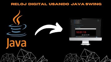 Reloj digital usando Java Swing. #vídeoviral #programacion #fashion #java #comment #codigo #parati