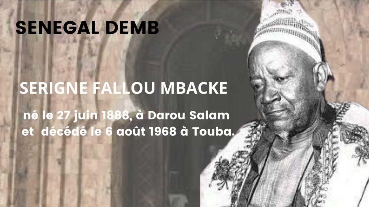 SENEGAL DEMB Serigne Mouhamadou Fadl Mbacké 1888 -1968