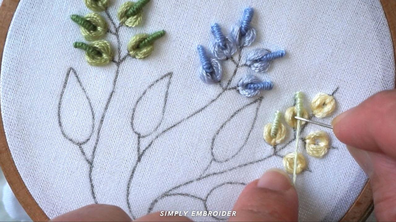 Effortless Needle Work Easy and Beautiful Flower Embroidery Designs for Beginners Basic Stitches