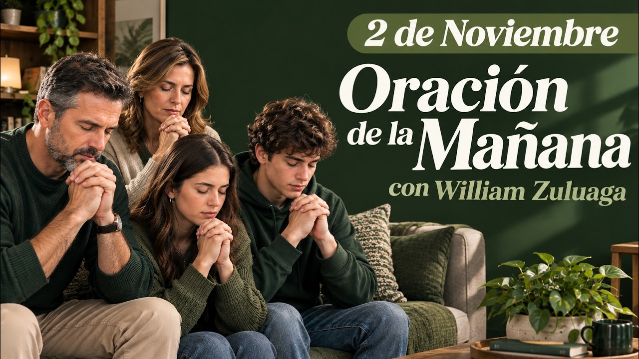 ORACIÓN DE LA MAÑANA DE HOY | Lunes 2 de Noviembre | Lunes de Primicias 🔴 EN VIVO