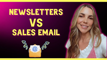 Newsletters Vs. Sales Emails- How Much Is Too Much? #emailmarketing